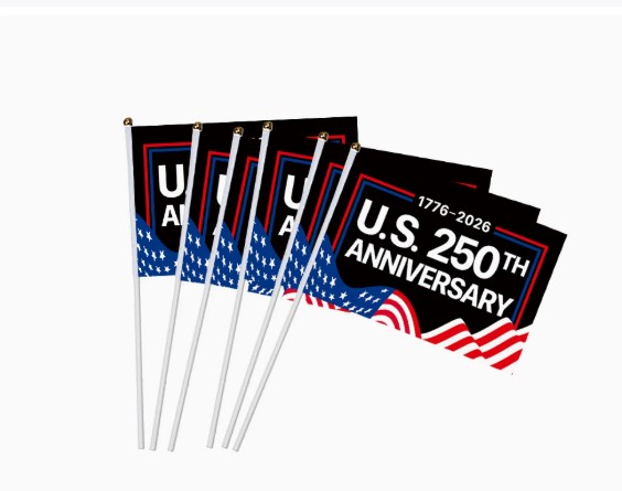 America 250th Anniversary Handheld Flags 1776-2026