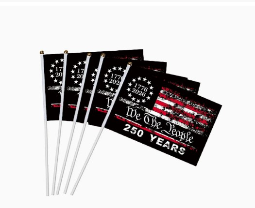 America 250th Anniversary Handheld Flags 1776-2026
