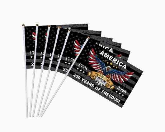 America 250th Anniversary Handheld Flags 1776-2026