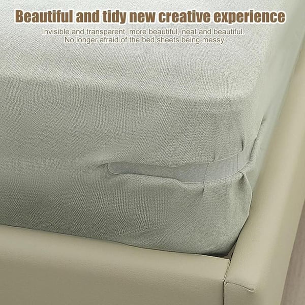 50% OFF🔥Bed Sheet Grippers 4 PCS Non-slip Sheet Holders