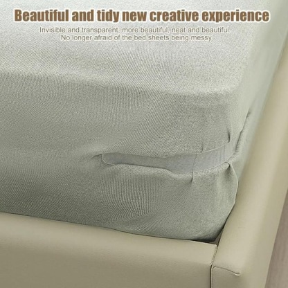 50% OFF🔥Bed Sheet Grippers 4 PCS Non-slip Sheet Holders