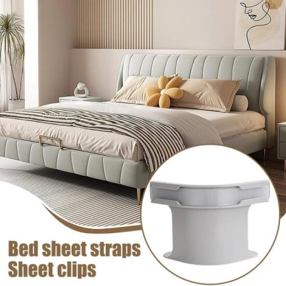 50% OFF🔥Bed Sheet Grippers 4 PCS Non-slip Sheet Holders