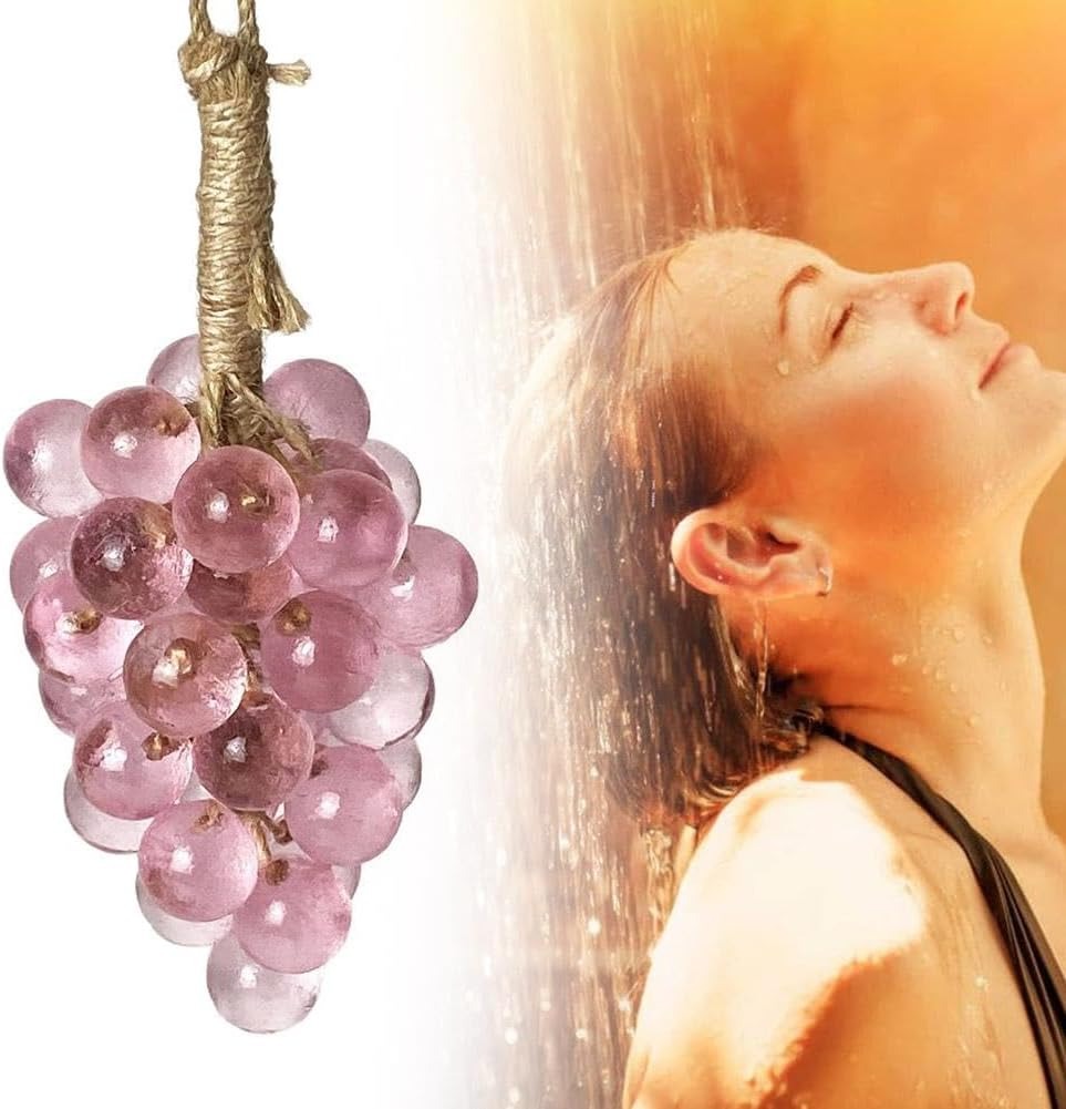 50% Off🔥Handmade Grape Soap on a Rope