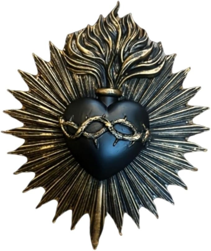 50% OFF-🦇Gothic Heart Wall Decor: Spooky Elegance for Halloween 🖤