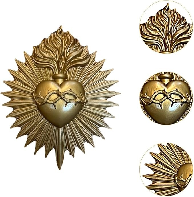 50% OFF-🦇Gothic Heart Wall Decor: Spooky Elegance for Halloween 🖤