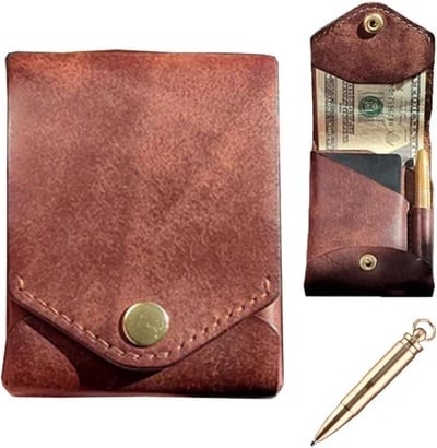 Last Day 70% Off🔥Handmade Leather Conan Wallet