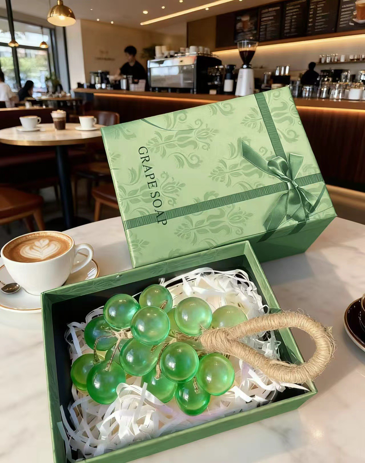 50% Off🔥Handmade Grape Soap on a Rope