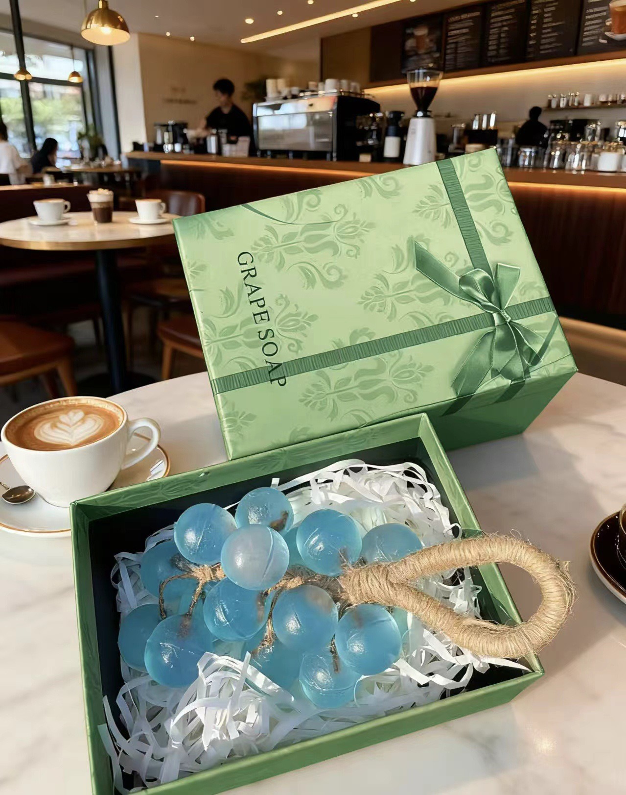 50% Off🔥Handmade Grape Soap on a Rope