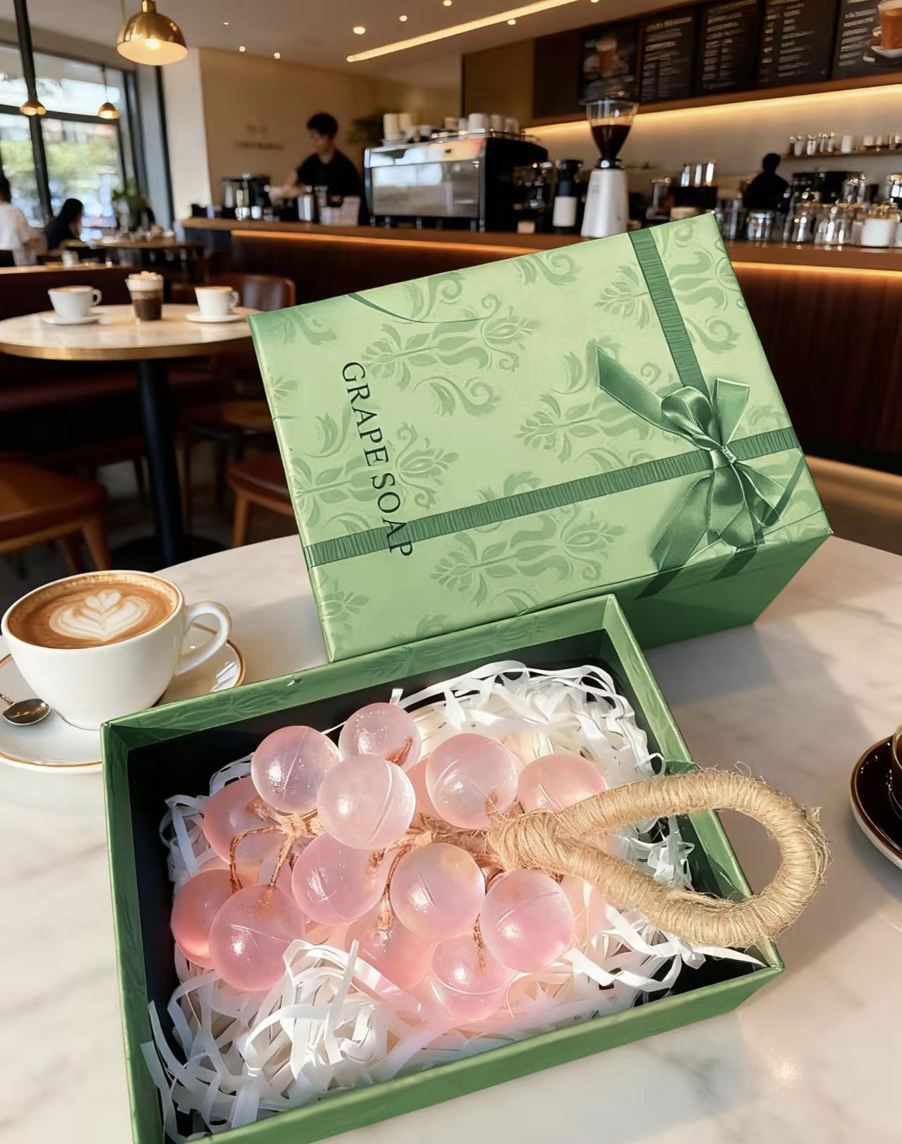 50% Off🔥Handmade Grape Soap on a Rope