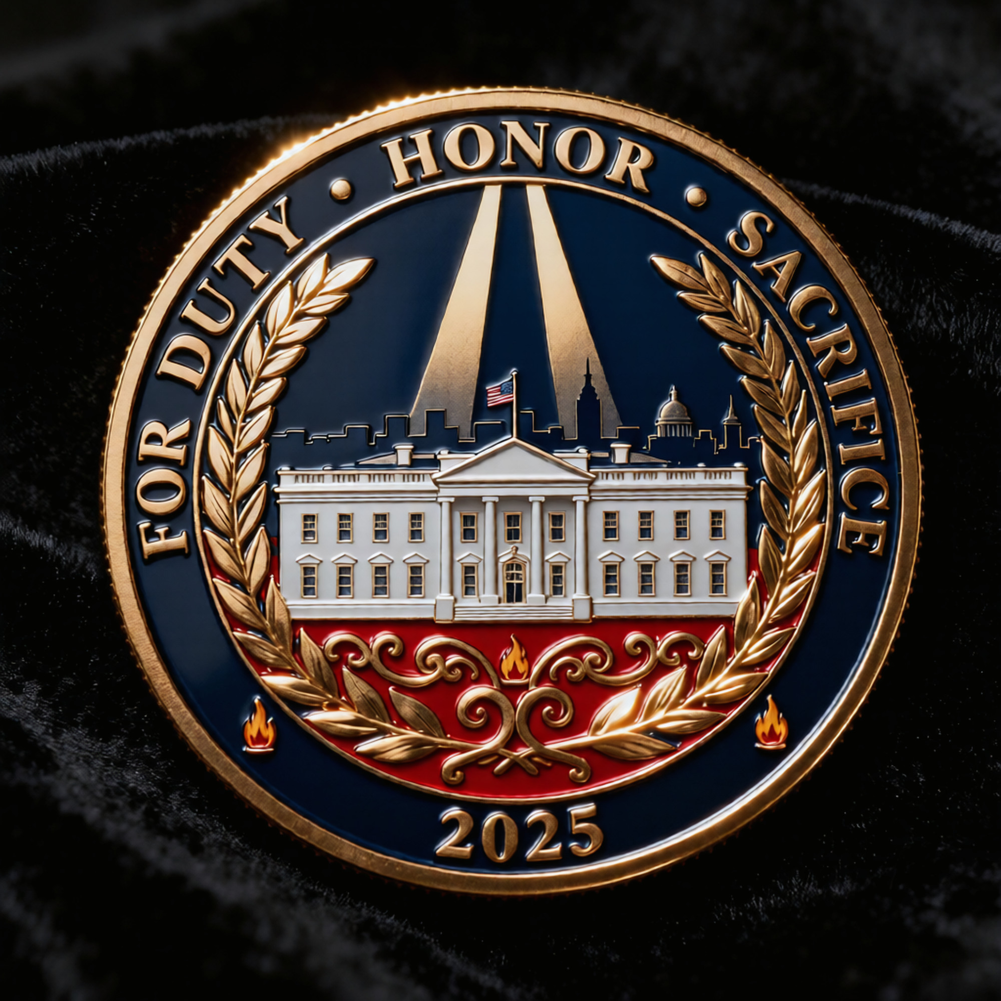 🏆For Our Heroes✝❤Fallen Heroes Commemorative Coin