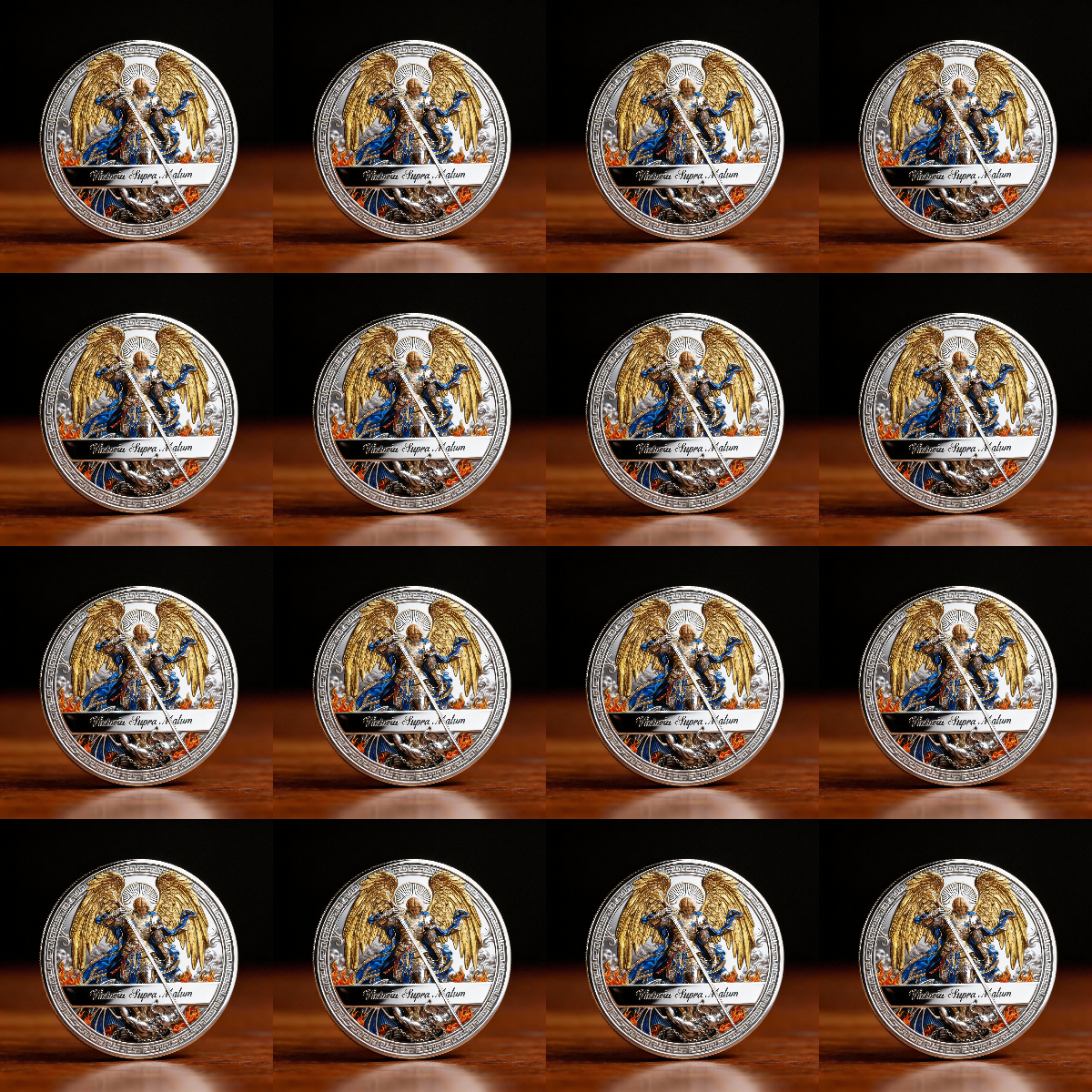 🎉New Year Flash Sale 60% OFF✨St. Michael the Archangel – “Victory Over Evil” Coin