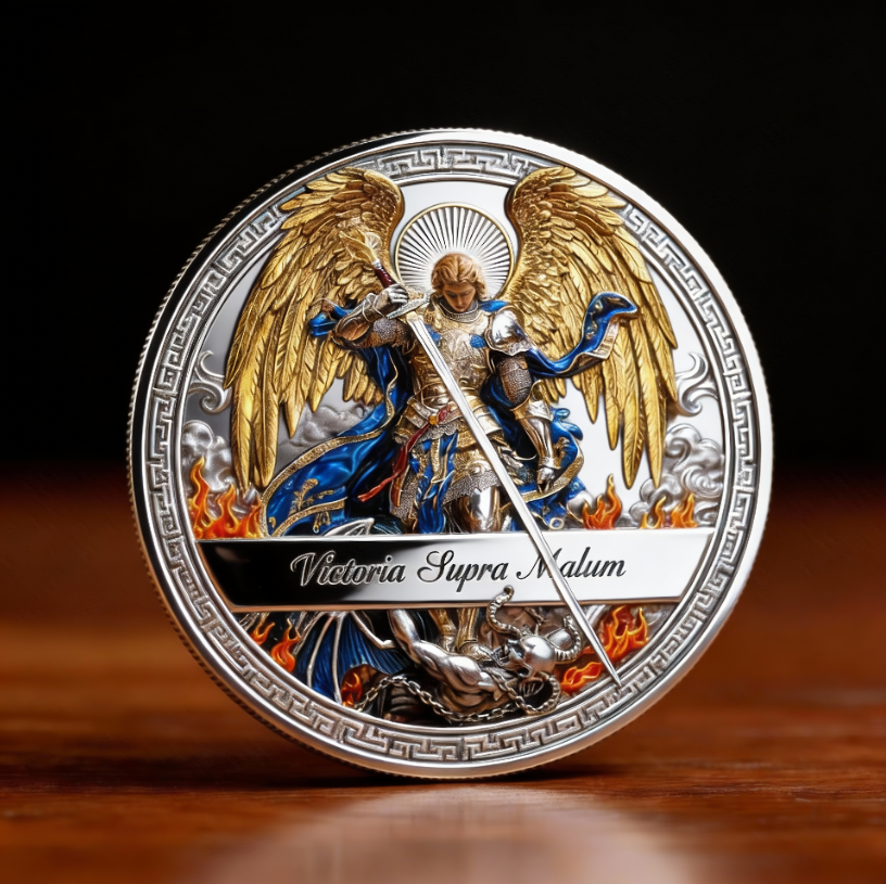 St. Michael the Archangel – “Victory Over Evil” Coin
