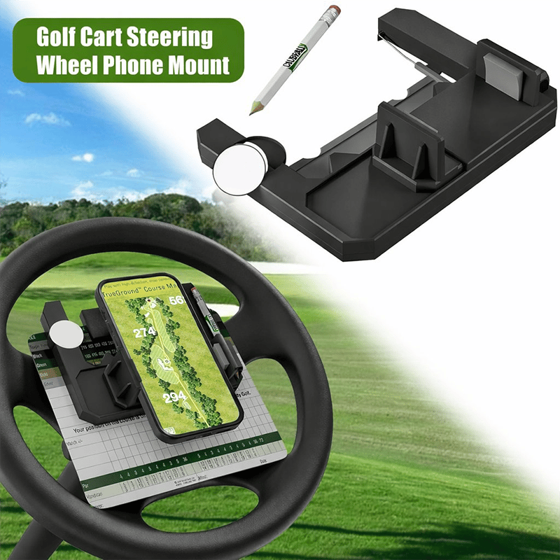 🌟Father's Day Prom 60% OFF⛳ Golf cart steering wheel phone holder