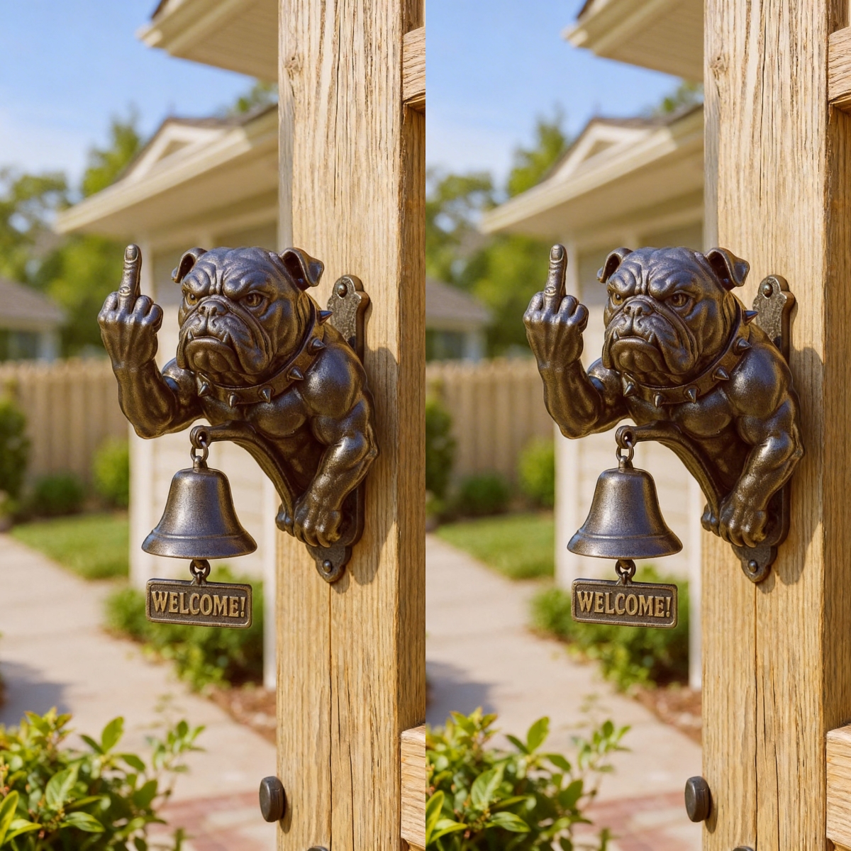 🏆2026 Spring Promotion 60% OFF🐶Funny Bulldog Doorbell🎁BUY 2 FREE SHIPPING