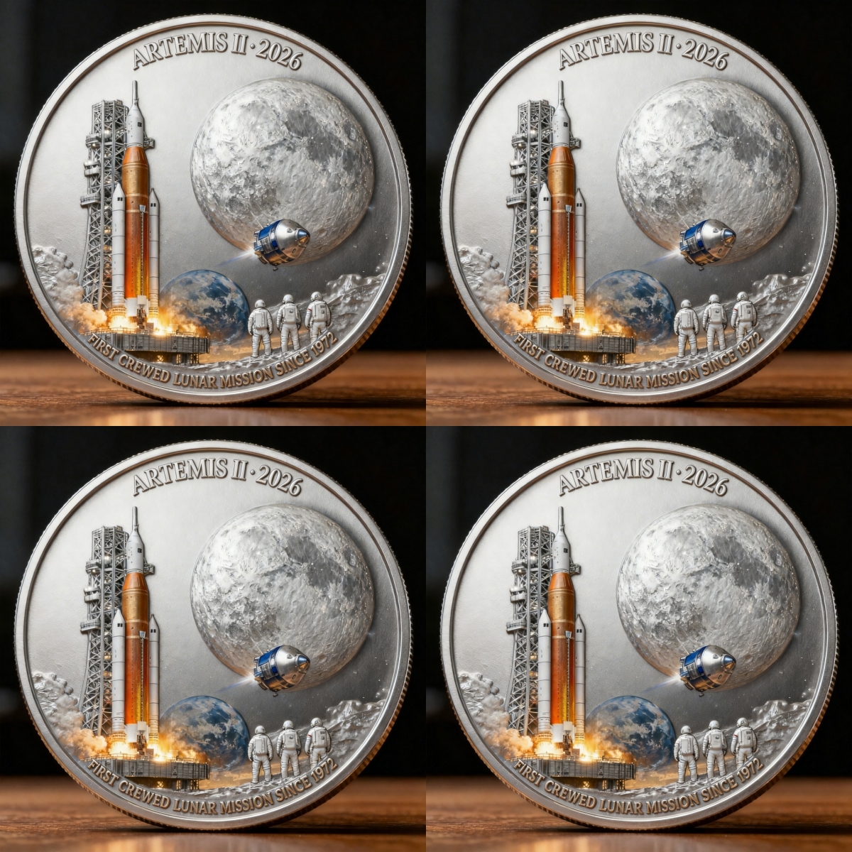 🚀Flash Sale 60% OFF 🌕 Artemis II Lunar Mission Commemorative Coin 
