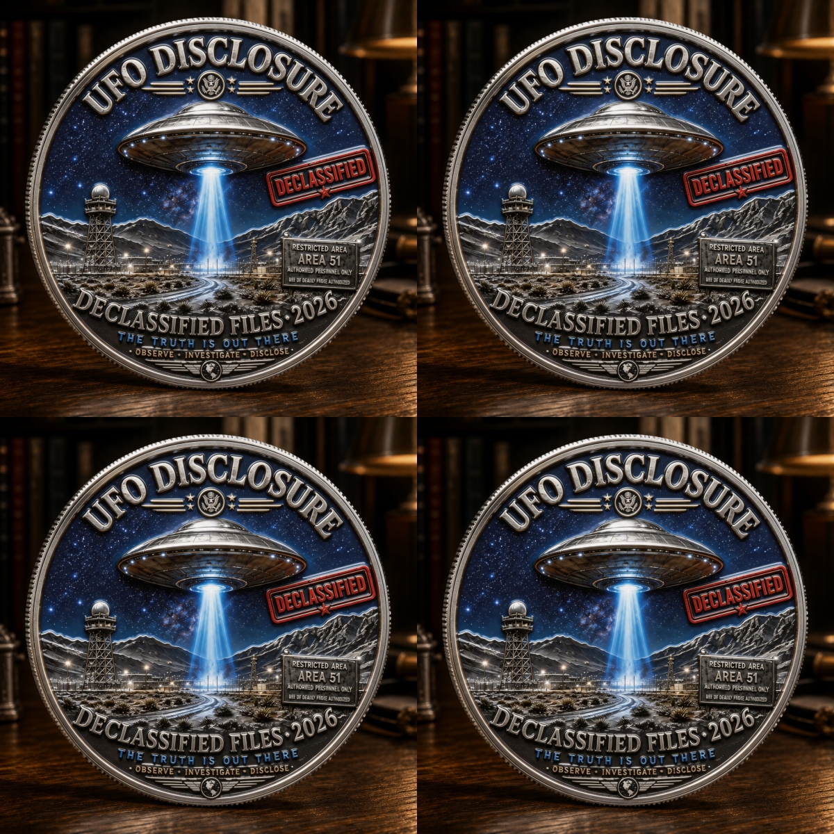 Last Day 49% OFF🔥UFO Disclosure 2026 Commemorative Coin 🌌