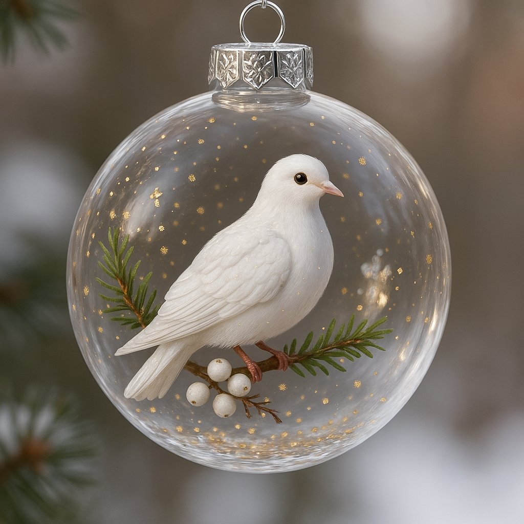 🔥LAST DAY 49% OFF🐦Nature's Birds Crystal Glass Ornament Gift Set🎁Buy More Save More