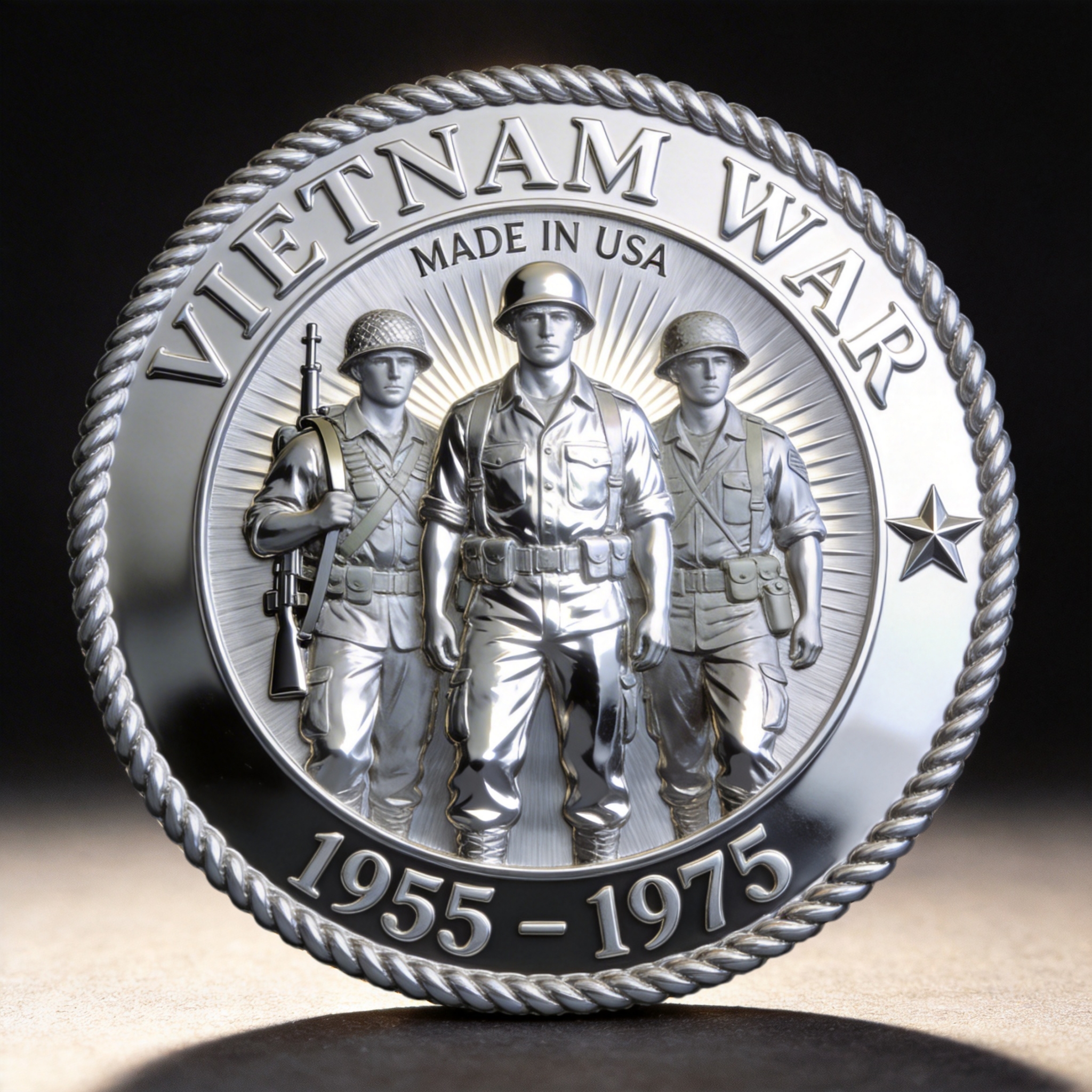 🏆Flash Sale 60% OFF - Vietnam War Veterans Commemorative Coin (1955–1975)