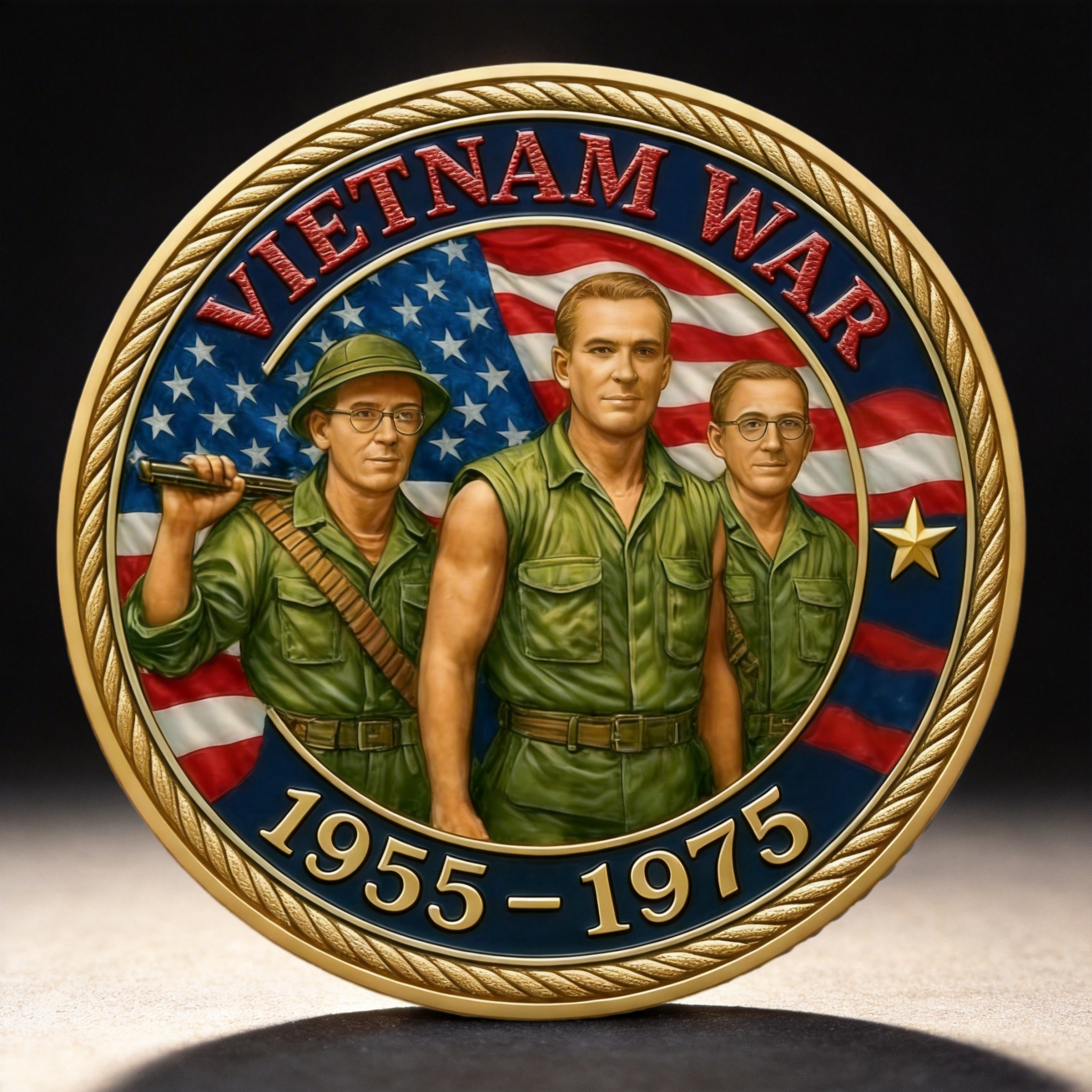 The U.S. Vietnam Veteran Challenge Coin Collection