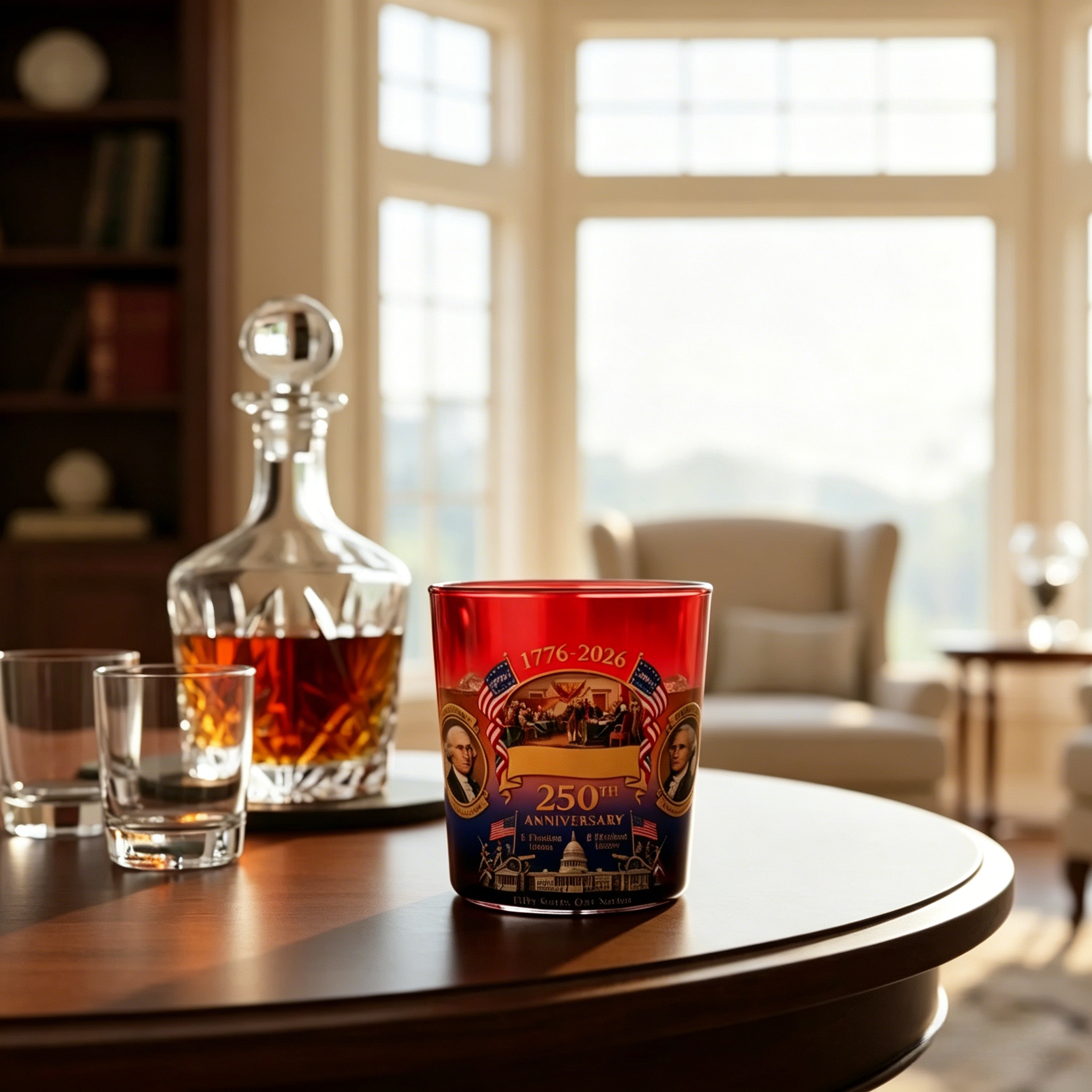 🎉2026 New Arrival🔥USA 250th Anniversary Commemorative Glass
