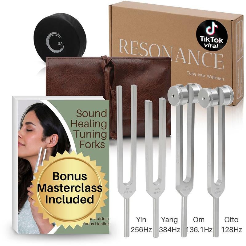 🎄Christmas Early Sale🔥Resonance Sound Healing Tuning Fork Set – Sound Therapy for Stress Relief, Deep Relaxation & Chakra Balancing