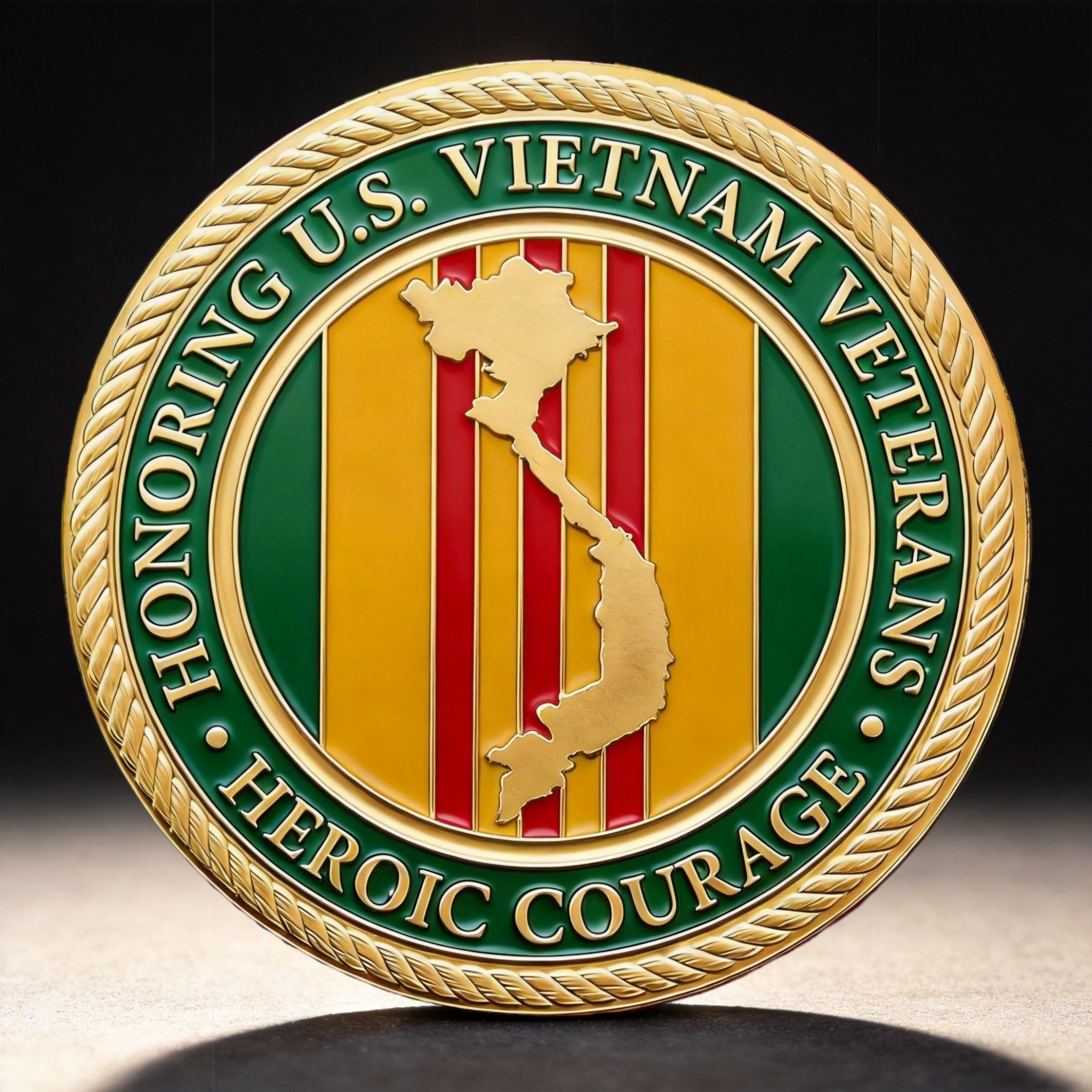 The U.S. Vietnam Veteran Challenge Coin Collection