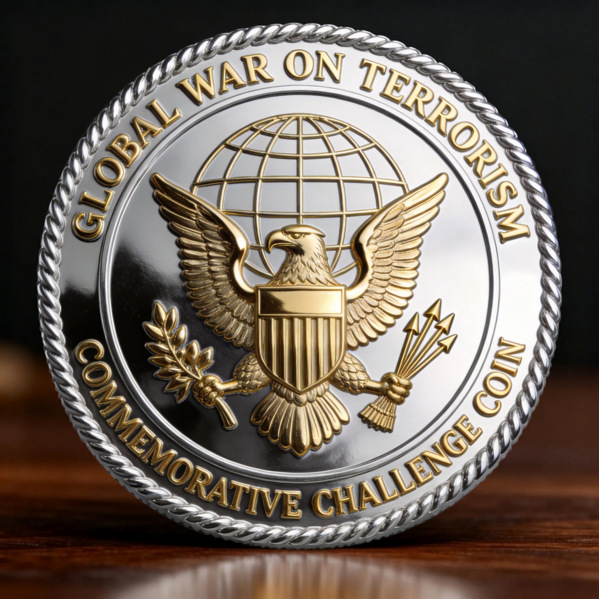 Global War On Terrorism Commemorative Challenge Coin 🇺🇸🎖️