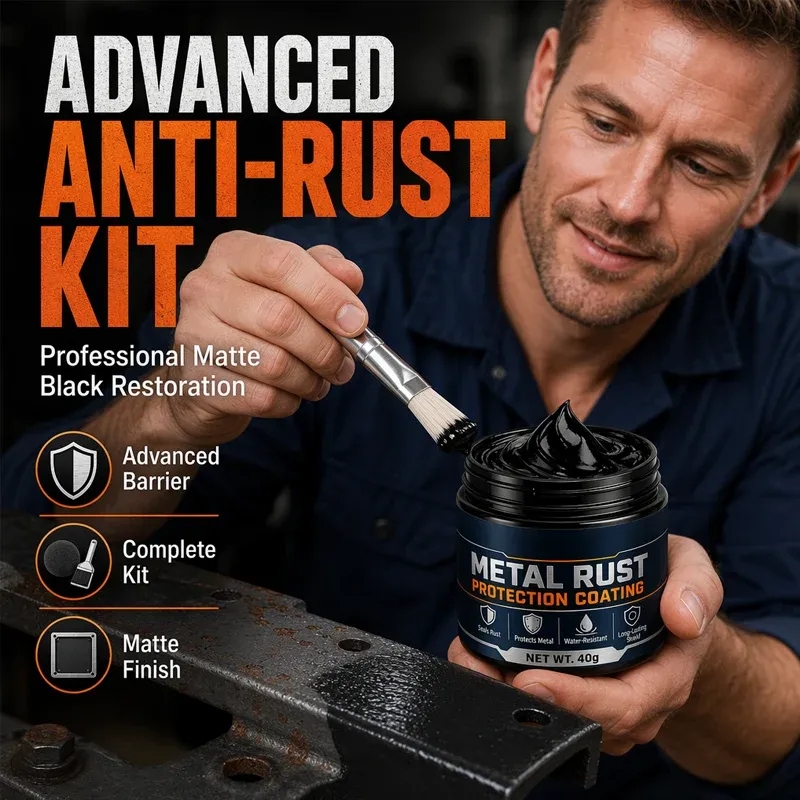 🛡️ Trusted by 50,000+ Customers | 70% OFF Premium Metal Rust Protection Paste restores rusty gates, rai