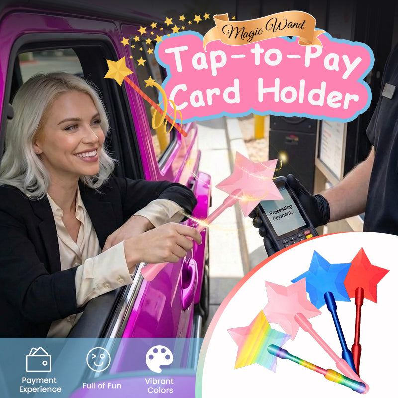 ❤️Early Mother's Day Sale - Magic Wand Tap-to-Pay Card Holder🎁Buy 2 Free Shipping