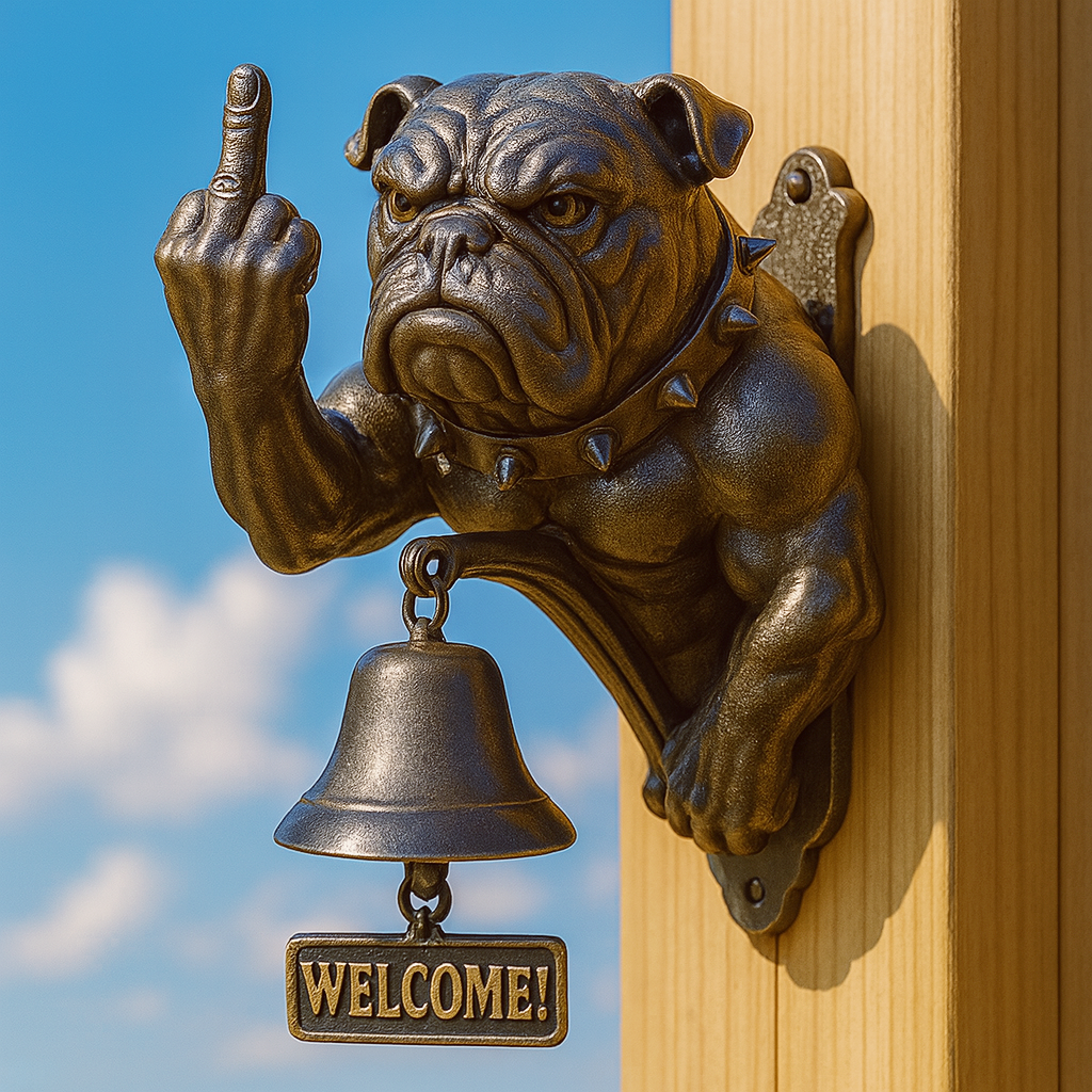 🏆2026 Spring Flash Sale💡Funny Bulldog Doorbell