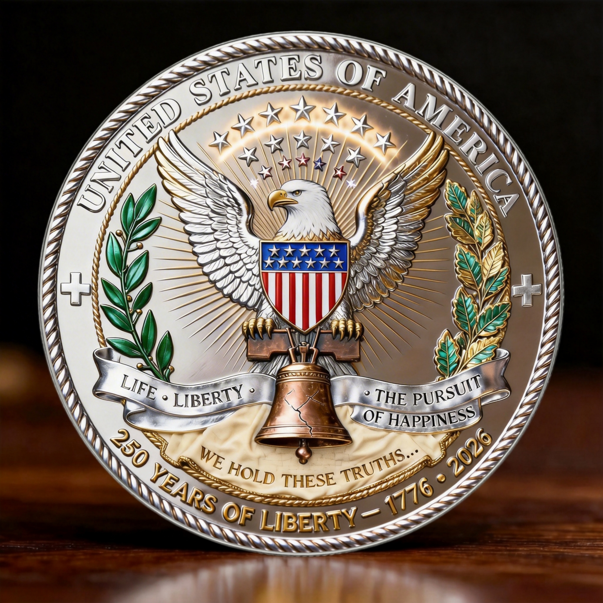 U.S.A. 250th Anniversary Challenge Coins 🇺🇸🎖️