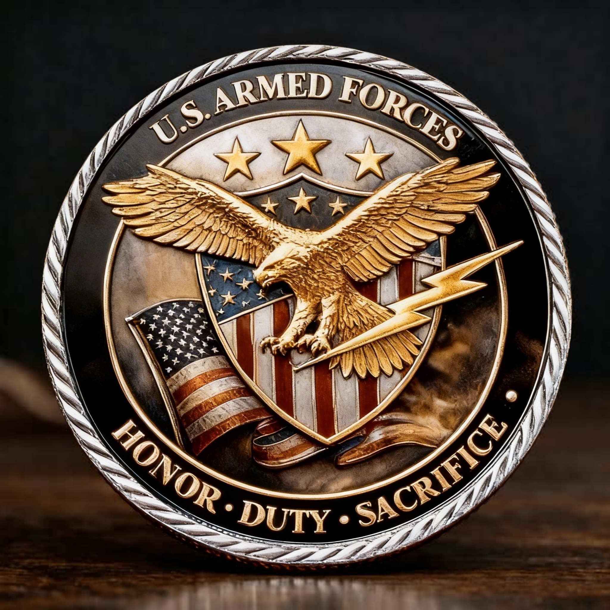 🏆35th Anniversary Flash Sale - Desert Shield And Desert Storm Challenge Coin