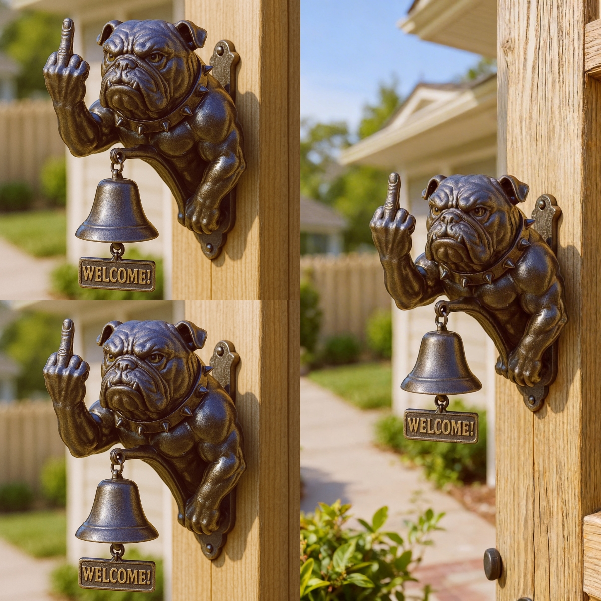 🏆2026 Spring Promotion 60% OFF🐶Funny Bulldog Doorbell🎁BUY 2 FREE SHIPPING