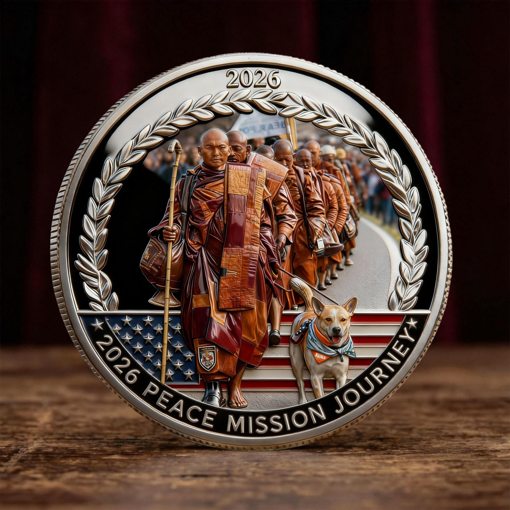 🏆NEW YEAR 60% OFF - 🕊2026“Journey of Peace Mission”Commemorative Coin