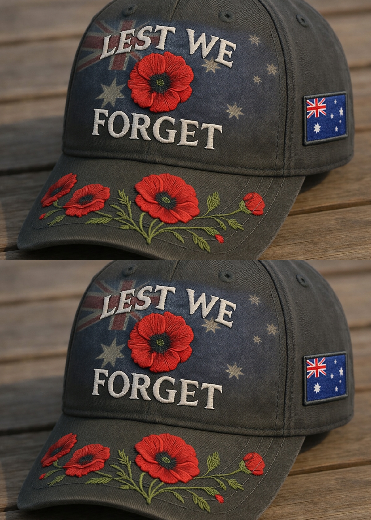 ❤️Best Gift For Father 🌺 Lest We Forget Remembrance Memorial Cap🎁Buy 2 Free Shipping