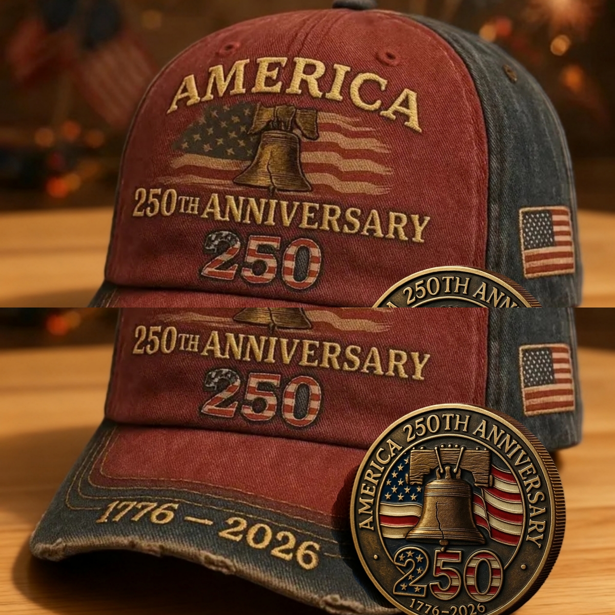 ❤️Veteran‘s Day Best Gift🌹 America 250th Anniversary Commemorative Hat 🇺🇸