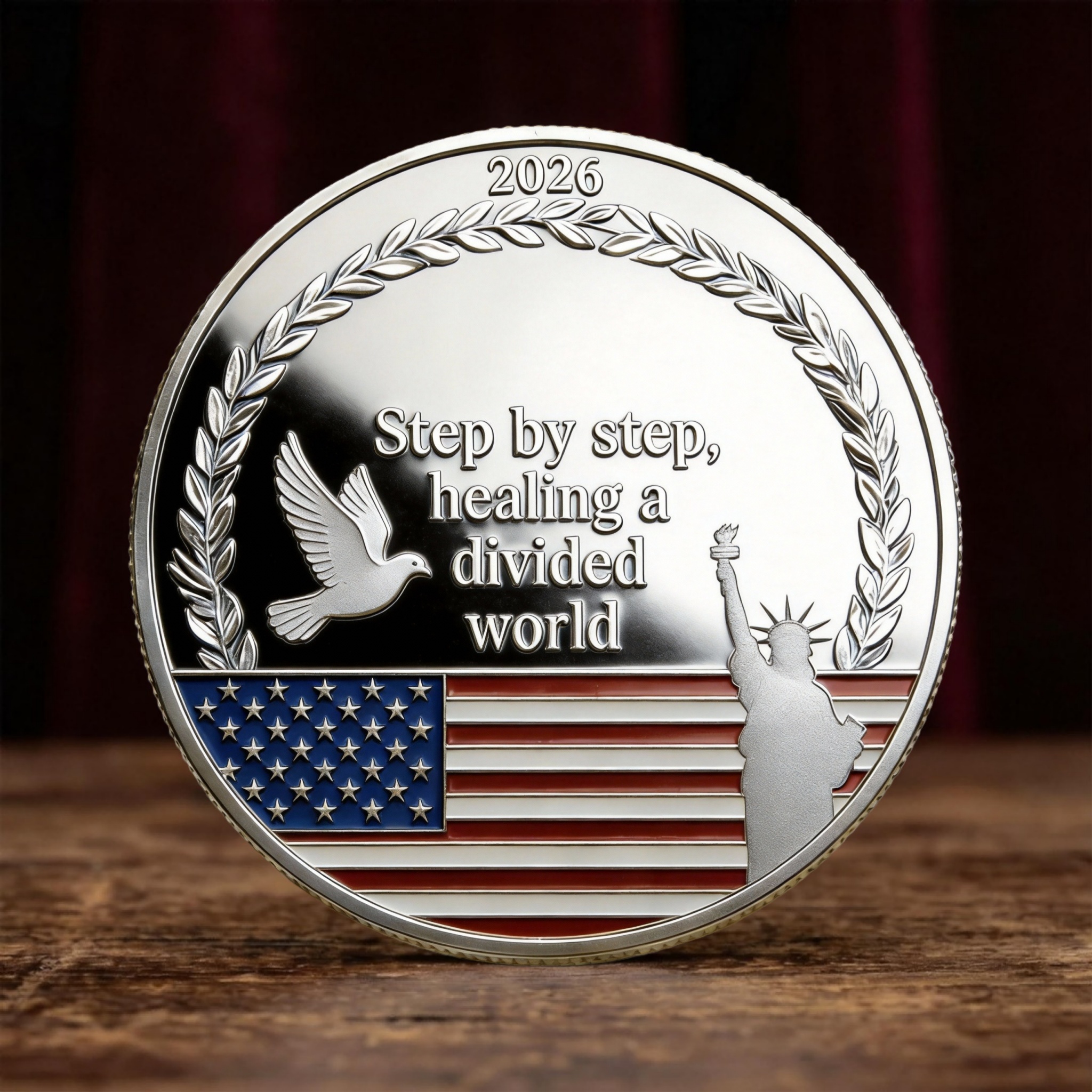 🏆NEW YEAR 60% OFF - 🕊2026“Journey of Peace Mission”Commemorative Coin