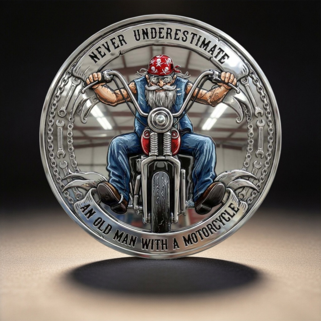 🏆NEW YEAR 49% OFF - Grumpy Old Bikers Club Commemorative Coin 🏍️🪙🔥