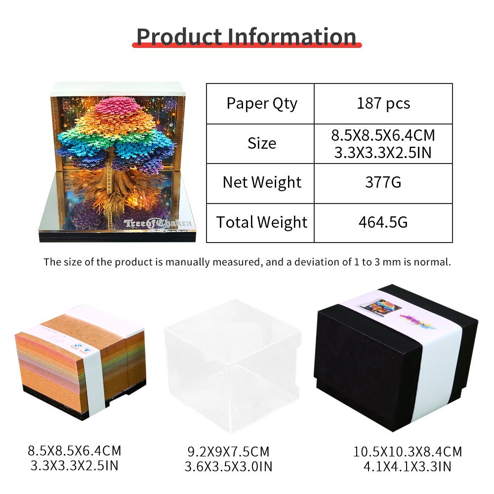 3D Calendar 2026 - Tree of Chakra
