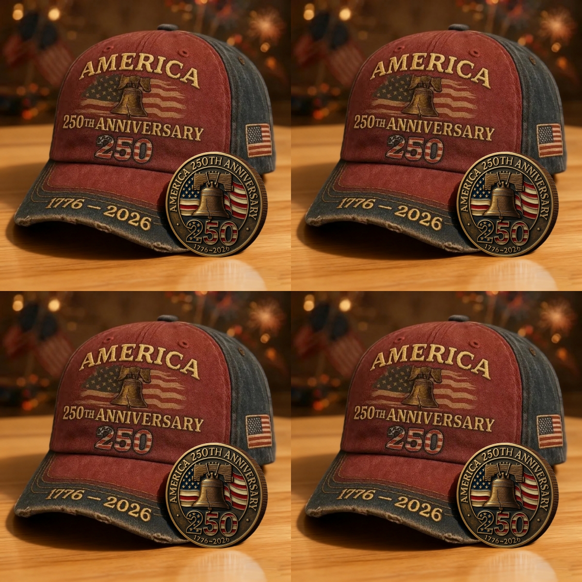 ❤️Veteran‘s Day Best Gift🌹 America 250th Anniversary Commemorative Hat 🇺🇸