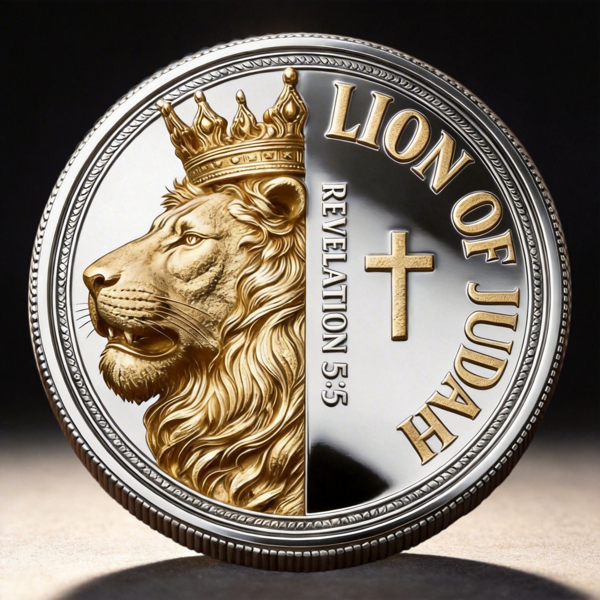 🏆Flash Sale 60% OFF -DELTA FORCE — ✝️ King of Kings – Lord of Lords Commemorative Coin