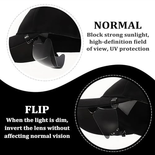 2025 New Polarized Clip Cap Sunglasses