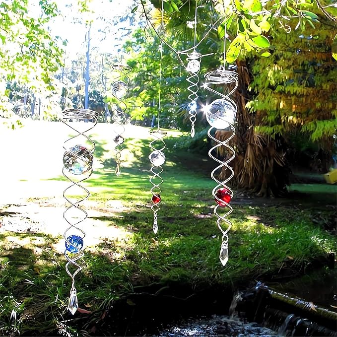🔥ONLY TODAY 49% OFF🔥Handmade Mystic Crystal Spiral: Purify Energy & Attract Good Luck