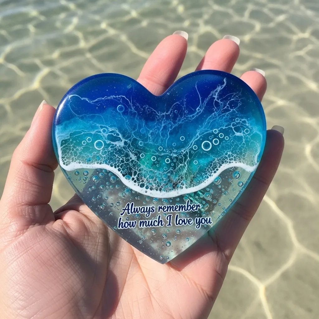 🏆Flash Sale⚡ 50K+ SOLD! Almost Gone - 🌊💖Ocean Pocket Heart