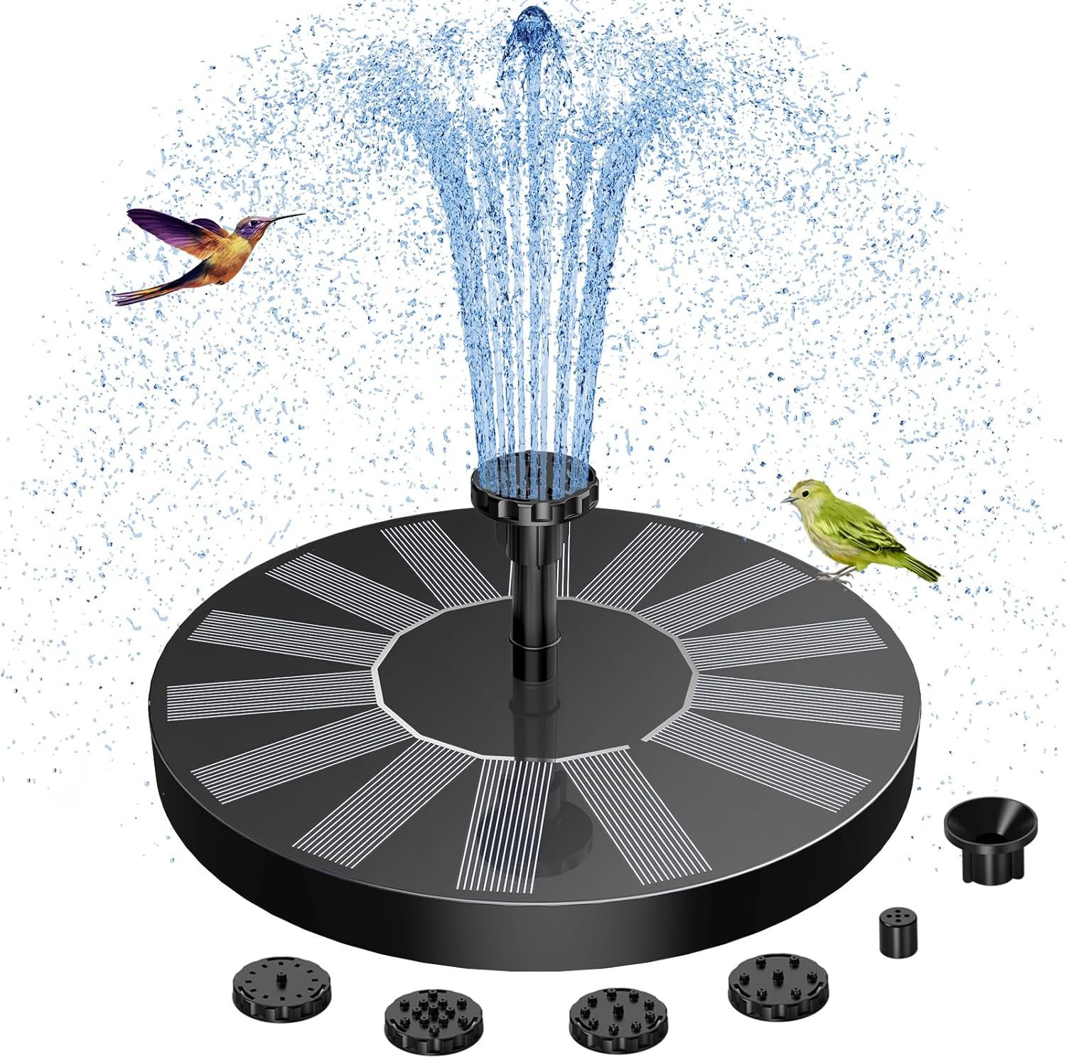 🔥2026 Spring Sale 60% OFF❤️Solar Bath Fountain🎁Buy 2 Free Shipping