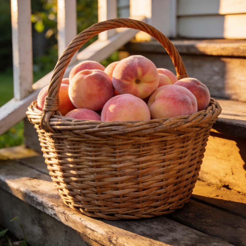 🔥 65K+ SOLD! 🍑 Heirloom "Honey Red" Dwarf Peach Seeds