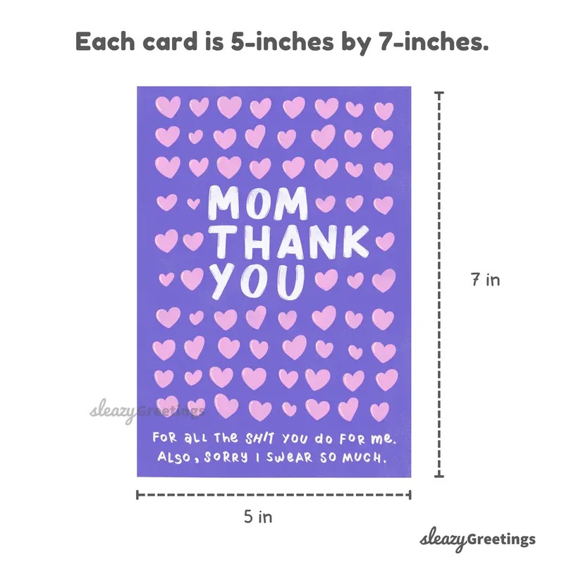 💌 Mother’s Day Prank Card – “Got You This Card Instead of Grandkids” 😂
