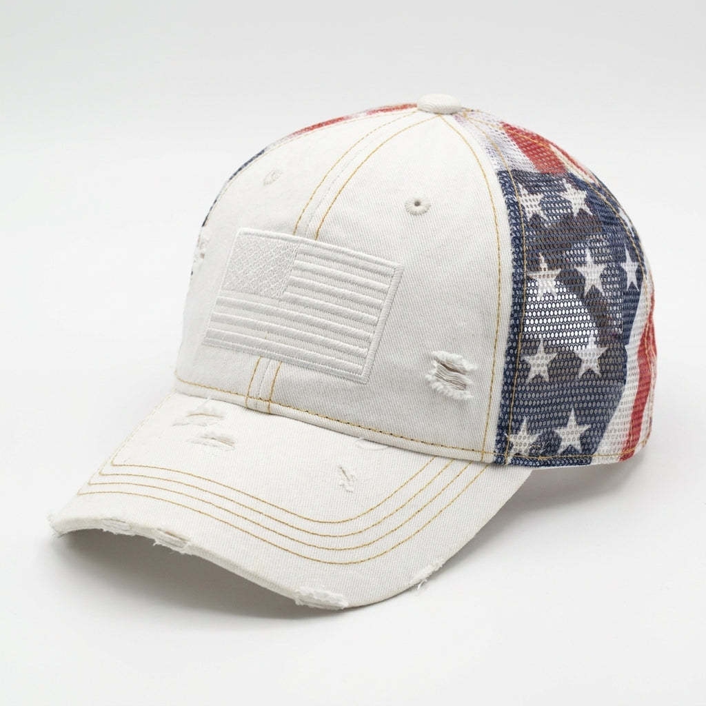 ❤️ American Flag Ponytail Embroidered Hat, 🔥Buy 2 FREE SHIPPING