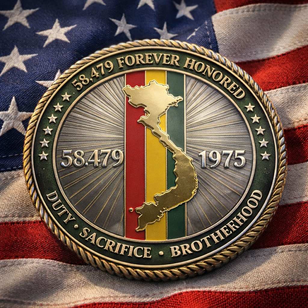 Vietnam Veteran 1955–1975 Commemorative Coin