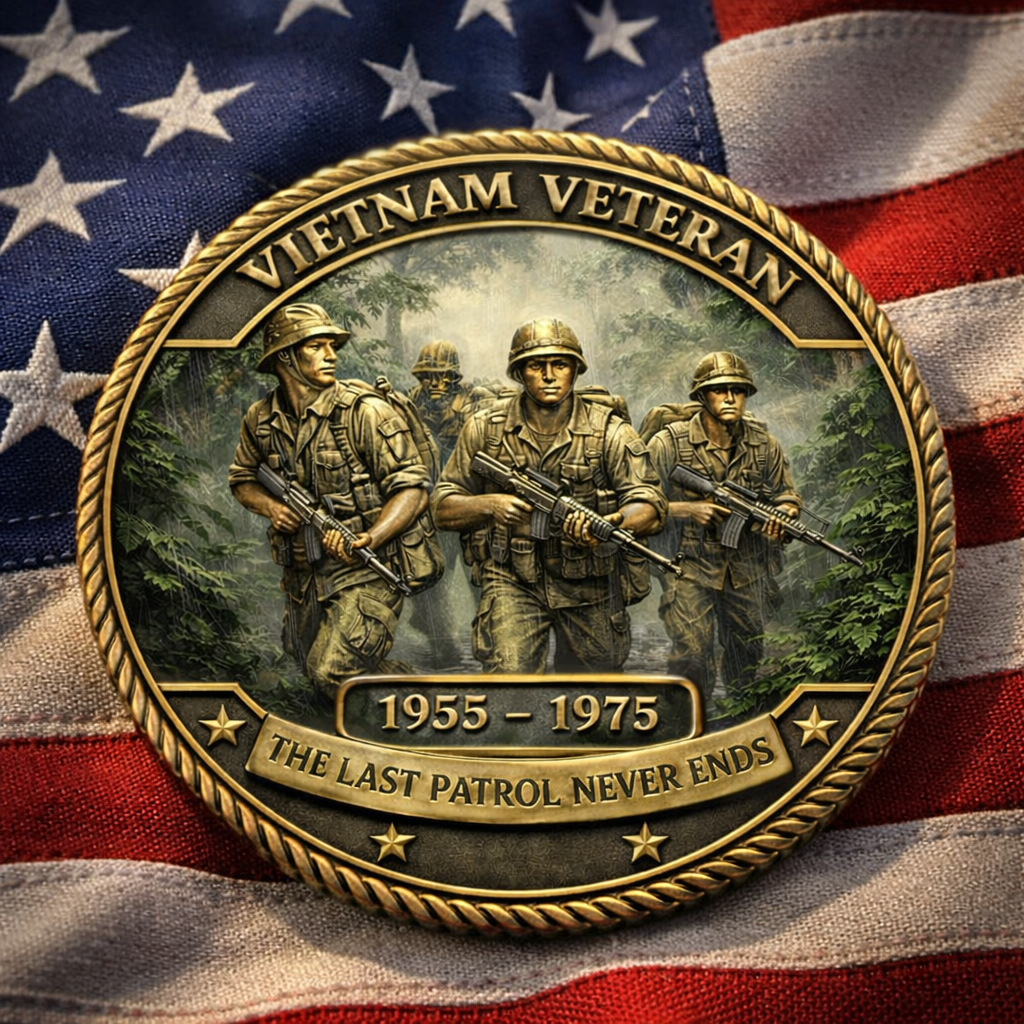 Vietnam Veteran 1955–1975 Commemorative Coin